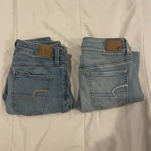 american eagle jean bundle!